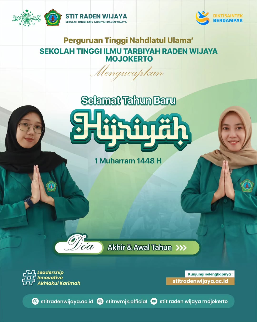 Jangan Lupa Baca Do’a Awal dan Akhir Tahun yha ..! Bacaan Do’a Akhir Tahun dibaca setiap tangga