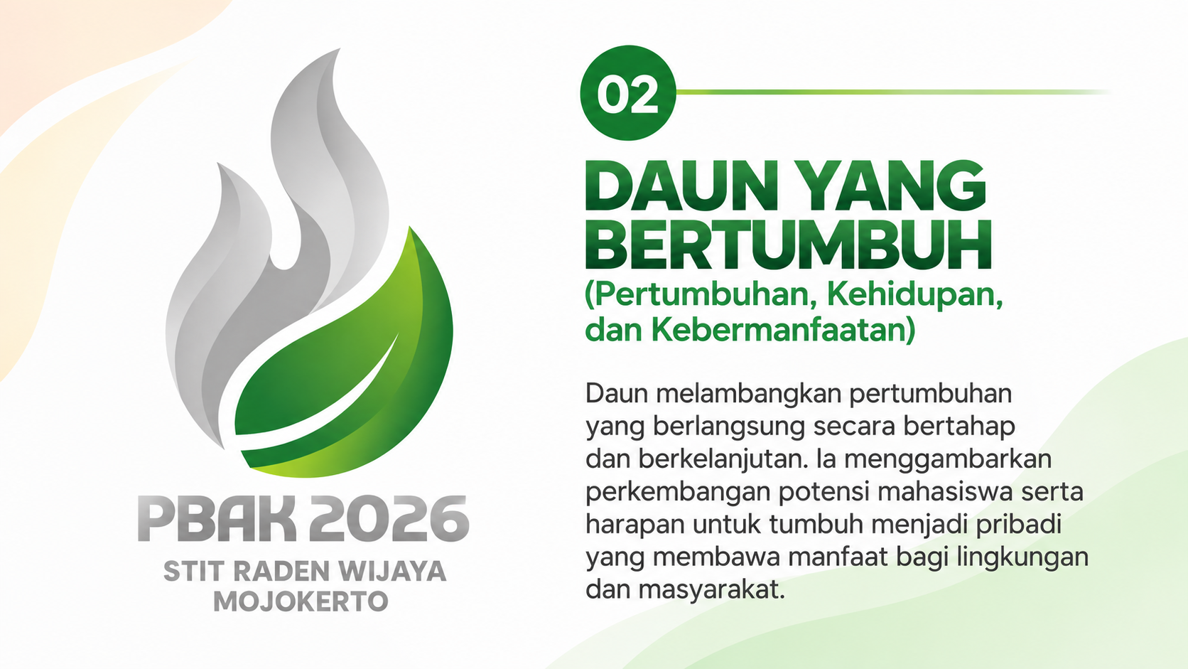 02 — DAUN YANG BERTUMBUH